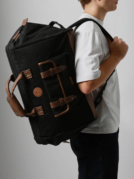 Reistas Voor Cabine Rugzak Travel Cabaia Zwart travel DUFFV2 ander zicht 2